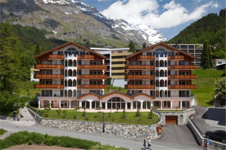 Residenz Ambassador B11 Apartment Leukerbad Bagian luar foto