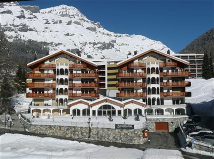 Residenz Ambassador B11 Apartment Leukerbad Bagian luar foto
